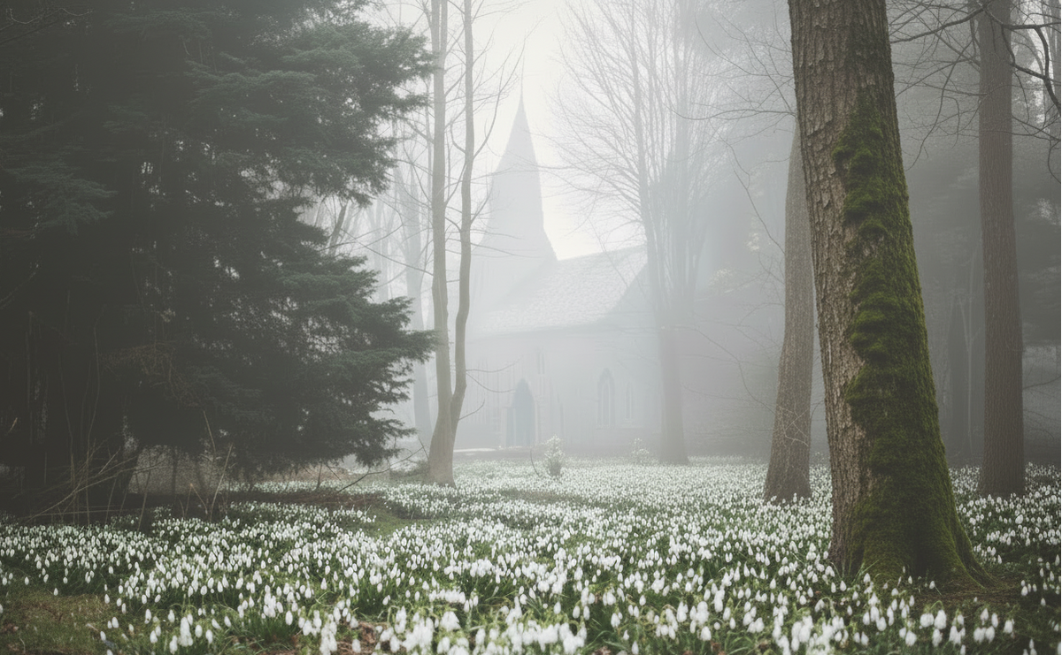 Forest Scene - Triangle Fixed with Moss